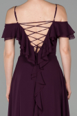 Abendkleid Lang Violett dunkel ABU1600