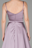 Abendkleid Lang Satin Lavendel ABU1601