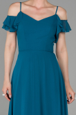 Abendkleid Lang Petrolgrün ABU1600