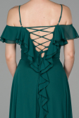 Abendkleid Lang Smaragdgrün ABU1600
