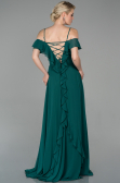 Abendkleid Lang Smaragdgrün ABU1600