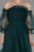 Abendkleid Midi Smaragdgrün ABK971