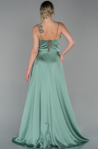 Abendkleid Lang Satin Türkis ABU1458