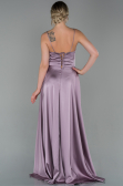 Abendkleid Lang Satin Lavendel ABU1458