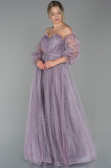 Abendkleid Lang Lavendel ABU1730