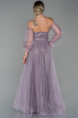 Abendkleid Lang Lavendel ABU1730
