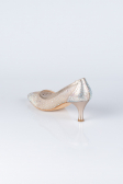 Party-Schuhe Steinbesetzt Hautfarben MJ5314