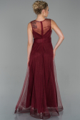 Abschlusskleid Lang Weinrot ABU1826