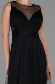 Abschlusskleid Lang Schwarz ABU1826