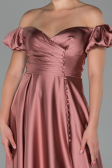 Abendkleid Lang Satin Zwiebelschale ABU1840