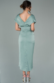 Partykleid Kurz Satin Türkis ABK1107