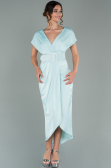 Partykleid Kurz Satin Minzgrün ABK1107
