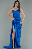 Abschlusskleid Lang Sächsischblau ABU358