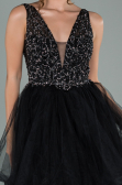 Partykleid Kurz Schwarz ABK1108