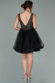 Partykleid Kurz Schwarz ABK1108