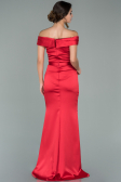 Abendkleid Lang Satin Rot ABU1943