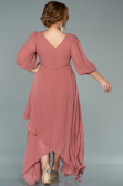 Kleider in Großen Größen Midi Chiffon Zwiebelschale ABK1083