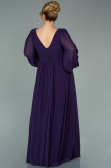 Kleider in Großen Größen Lang Chiffon Violette ABU1988