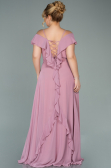 Altrosa Kleider İn Großen Größen Chiffon Lang ABU1892