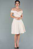 Partykleid Kurz Puder ABK441