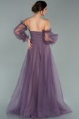 Abendkleid Lang Lavendel ABU2076