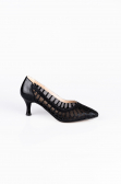 Stiletto Steinbesetzt Schwarz MJ5431