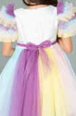 Abendkleid für Kinder Kurz Rins ABK1056