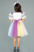 Abendkleid für Kinder Kurz Rins ABK1056