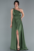 Verlobungskleid Lang Khaki ABU1142