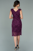 Violett Partykleid Kurz ABK010
