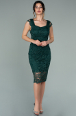 Partykleid Kurz Smaragdgrün ABK010