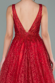 Abendkleid Lang Rot ABU2131