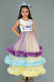 Abendkleid für Kinder Lang Rins ABU2154