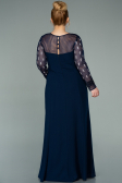 Abendkleid Lang Marineblau ABU2178