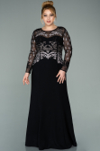 Abendkleid Lang Schwarz ABU2178