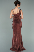 Abendkleid Lang Kupfer ABU2227