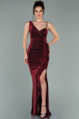 Abendkleid Lang Weinrot ABU2227