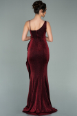 Abendkleid Lang Weinrot ABU2227
