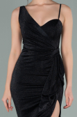 Abendkleid Lang Schwarz ABU2227