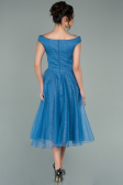 Abschlusskleid Midi Indigo ABK1316