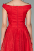 Abschlusskleid Midi Rot ABK1316