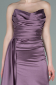 Abschlusskleid Lang Lavendel ABU361