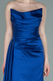 Azurblau Abschlusskleid Lang ABU361