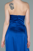 Azurblau Abschlusskleid Lang ABU361