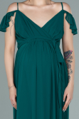 Smaragdgrün Abendkleid Für Schwangere Lang ABU756