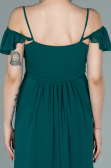 Smaragdgrün Abendkleid Für Schwangere Lang ABU756