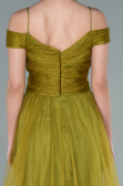 Abendkleid Lang Pistaziengrün ABU2336