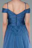 Abendkleid Lang Indigo ABU2336