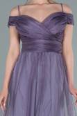 Abendkleid Lang Lavendel ABU2336