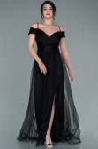 Abendkleid Lang Schwarz ABU2336